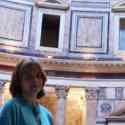 Vali inside the Panthenon