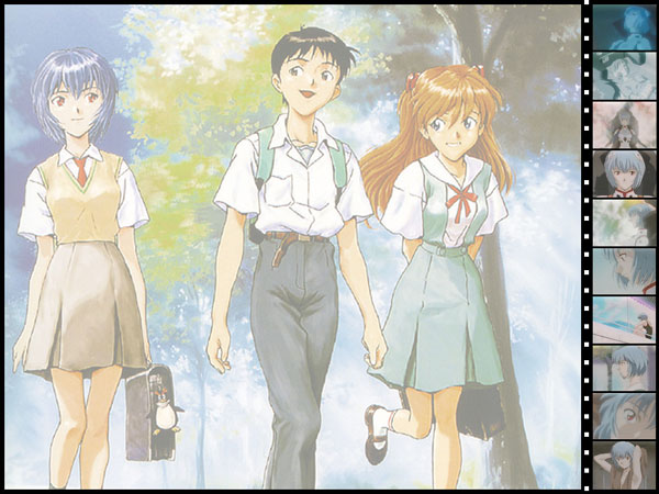 Neon Geon Evangelion! Rei Ayanami forever!