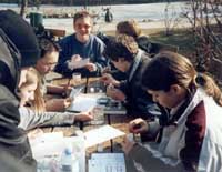 Team des Erich-Fried Realgymnasiums beim Projekt H2DOnau
