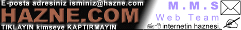 İsminiz@Hazne.CoM