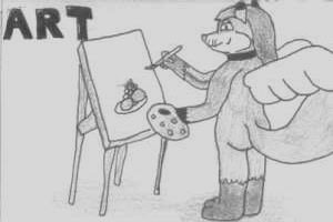 works of art from my foxy paws