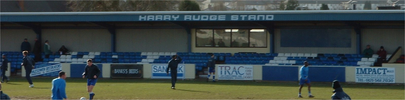 The impressive Harry Rudge Stand
