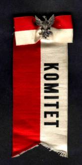 Polish National Committee Recruiting Ribbon