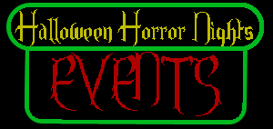 Halloween horror Nights Events