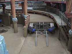 Popeye's drained station