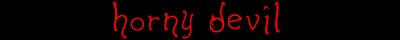 Horny Devils