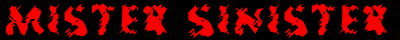 Mister Sinister