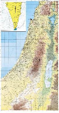 تقع فلسطين في غرب قارة اسيا