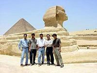 THE SPHINX & THE PYRAMIDS