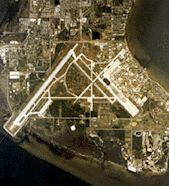 Aerial view of MacDill Runways
