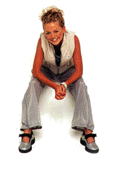 Hannah Spearrit Again. I Like The Shoes!