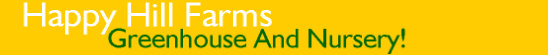 Welcome to the Happy Hill Farms Website