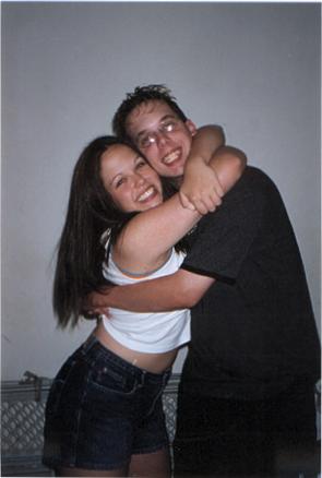 Mikey and his sister Lisa