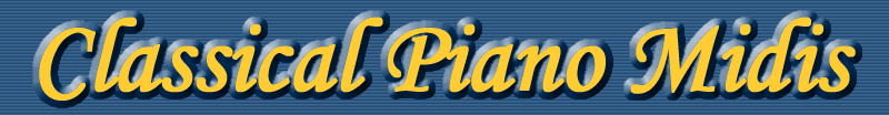 Classical Piano Midis