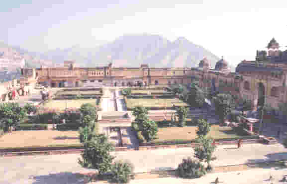 Amber Fort and the hills beyond