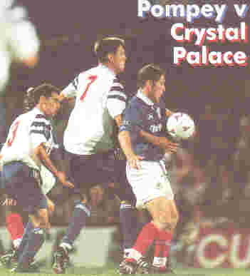 Pompey v Crystal Palace action