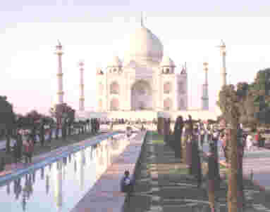 Reflections of the Taj