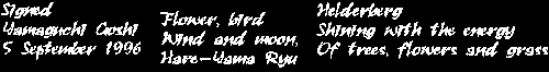 Saiko Shihan Message English