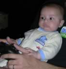 Teaching Daddy how to play the XBox (27kb)
