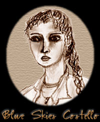 Blue Skies Costello, author's artistic rendering