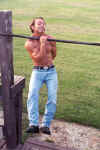 A true one-handed pull-up, each hand