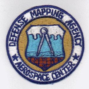 Defense Mapping Agency Aerospace Center Patch