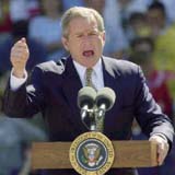 George W. Bush: dumb and crazy, too