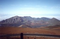 Looking into the Haleakala Creater