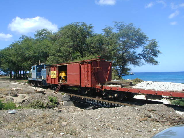 Work train on bridge 35