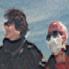 Undercover skiers