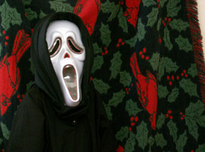 Jason in scream mask
