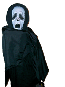 Scream silhouette