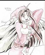 Ahh Christmas Newtype Naru(by me)