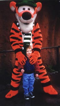 Me and Tigger at Disneyland Nov 1998