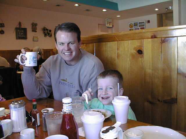 My last meal out Nov 2000