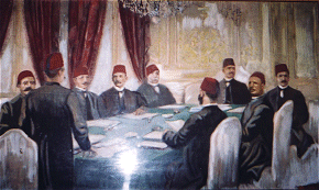 On 12 November 1895, Nubar Pasha completed his fifty years of service, and, accepting a pension, retired from office. He lived little more than three years longer, spending his time between Cairo and Paris, where he died in January 1899 at the age of seventy
