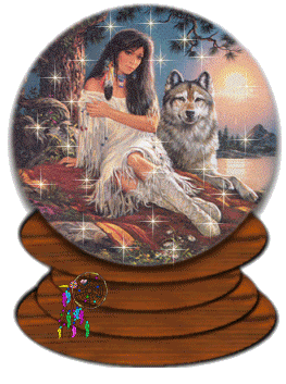native wolf gif