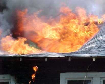 Roof Fire