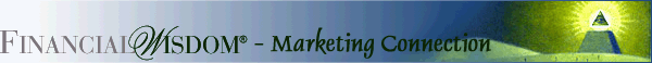 Financial Wisdom: Marketing Connection Header
