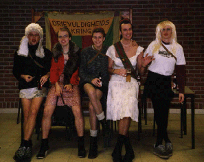 De verkleedcantus scoorde bijzonder goed