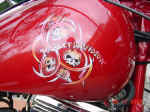 Painting German's bike.jpg (56176 bytes)