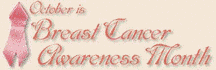 Breast Cancer Awareness Month Banner