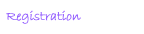 Current Page: Registration information and form