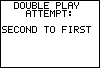 Results of a defensive play