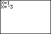 After solving for X