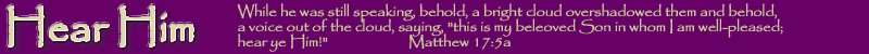 Hear Him banner