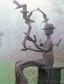 Man from Chicago, sculpture by Robert E. Kuhn