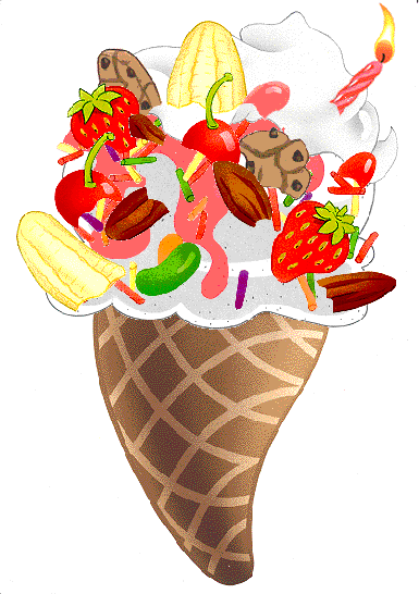 ice cream sundae
