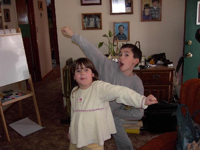 Kurtis and Laura Goofy Again