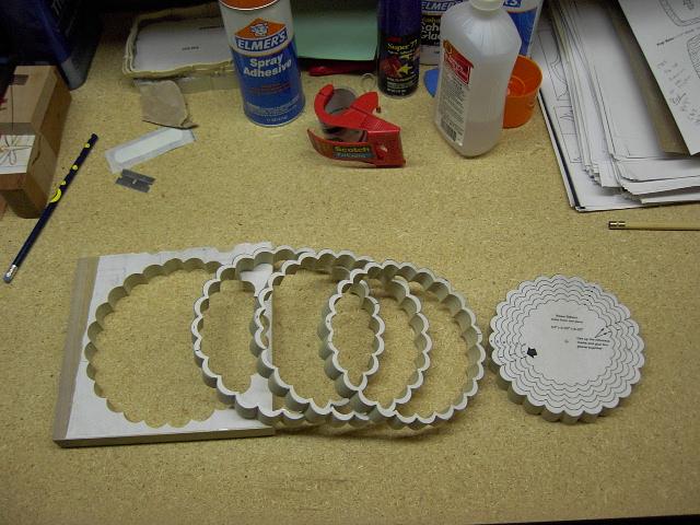 three rings layed out